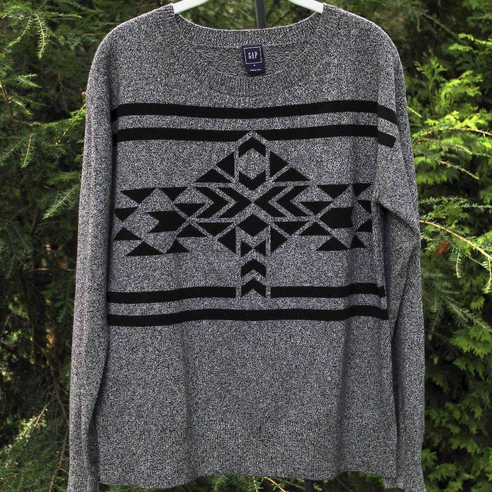 Gap Soft Wool-Blend Brooklyn Crewneck Sweater Excellent Condition